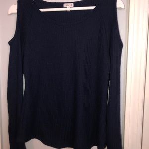 off the shoulder long sleeve